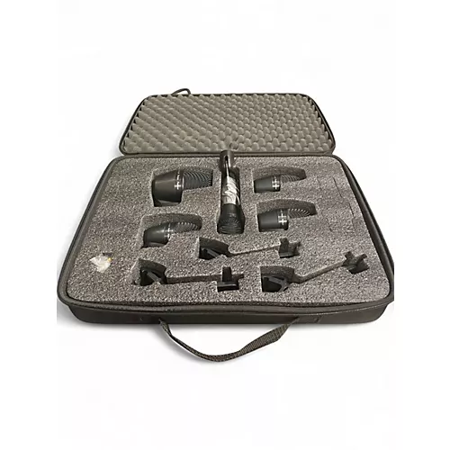 Used Shure PGADRUMKIT5 Percussion Microphone Pack