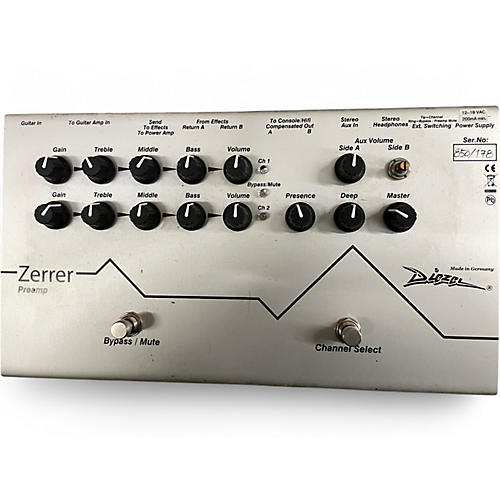 Used Diezel zerrer preamp Guitar Preamp