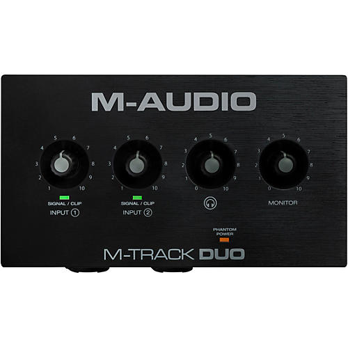 M-Audio M-Track Duo 2-Channel USB Audio Interface