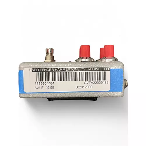 Used Fender HAMMERTONE OVERDRIVE Effect Pedal