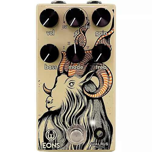 Walrus Audio Eons Five-State Fuzz Effects Pedal Cream