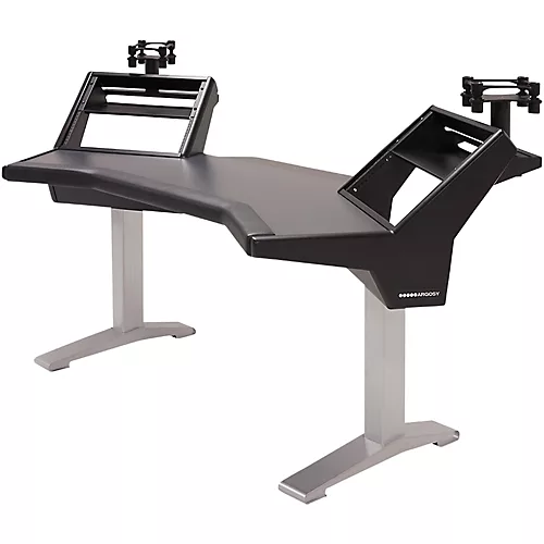 Argosy Halo Plus Workstation Desk With Original Hautelink Pattern Desktop