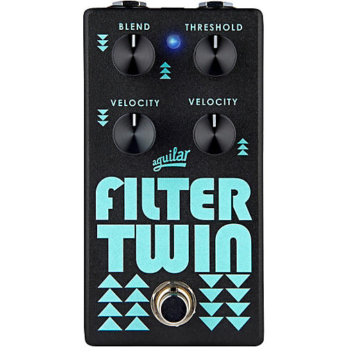 Aguilar Filter Twin Dual Bass Envelope Filter Effects Pedal Black
