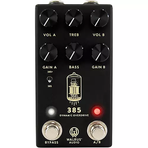 Walrus Audio 385 MKII Overdrive Effects Pedal Black