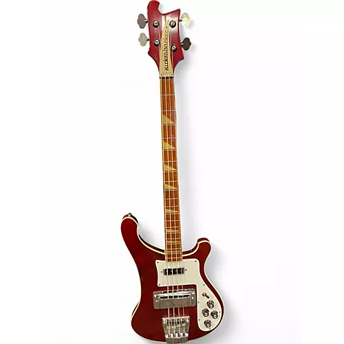 Vintage 1978 Rickenbacker 4001 Cherry Electric Bass Guitar Cherry