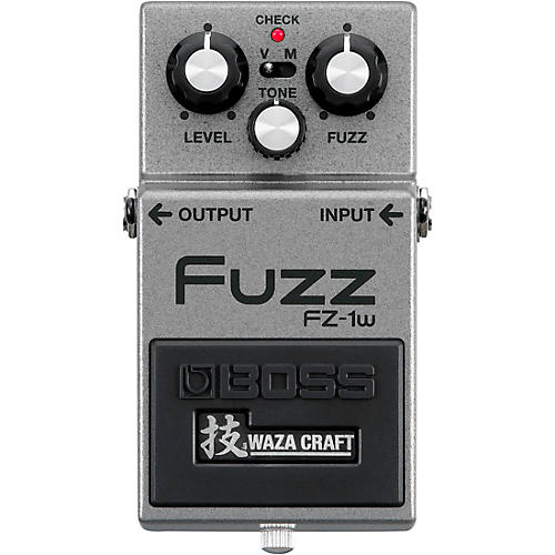 BOSS FZ-1W Waza Craft Fuzz Guitar Effects Pedal Silver