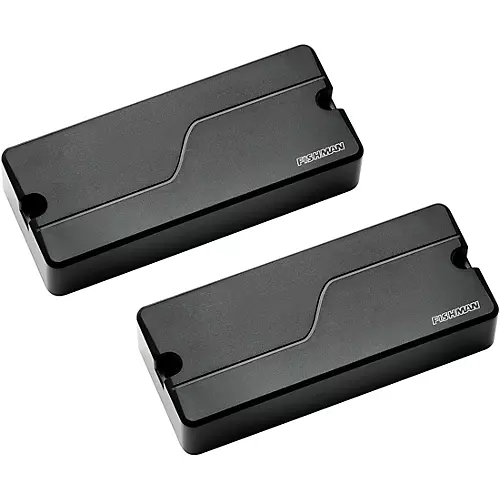 Fishman Fluence Bass, 5-String, Soapbar, Set, Black Plastic