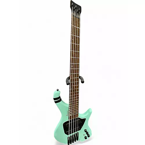 Used Ibanez EHB1005MS Teal Electric Bass Guitar Teal
