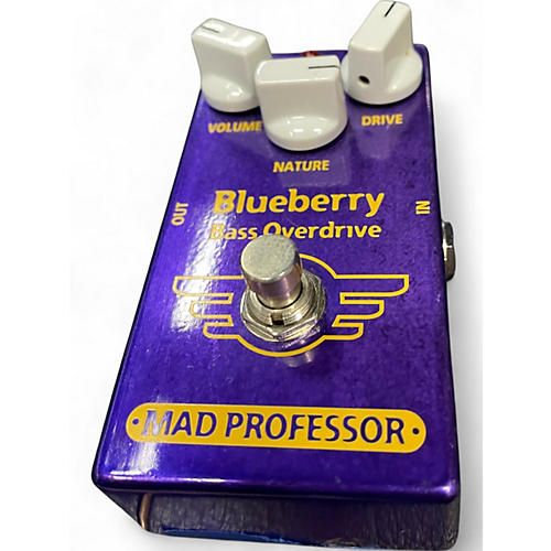 Used Mad Professor Blueberry Bass Overdrive Bass Effect Pedal
