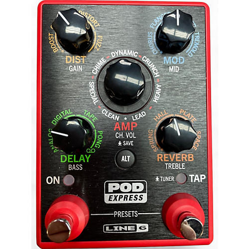 Used Line 6 Pod Express Effect Processor