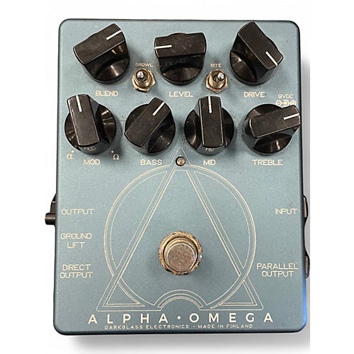 Used Darkglass ALPHA OMEGA Bass Effect Pedal
