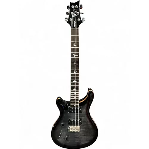 Used 2021 PRS CM4 SE Custom 24 Left Handed Trans Charcoal Electric Guitar Trans Charcoal