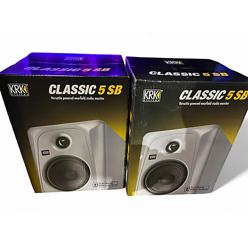 Used KRK CLASSIC 5 SB Powered Monitor