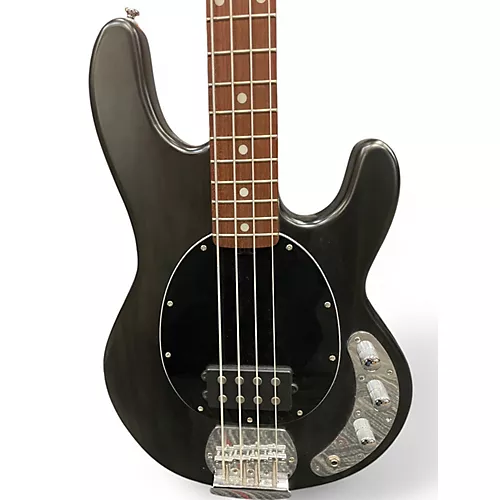 Used Sterling by Music Man Sub 4 Black Electric Bass Guitar Black