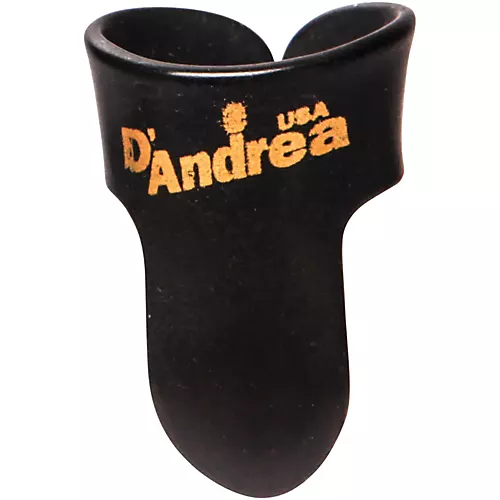 D'Andrea Finger Guitar Picks One Dozen Black Large