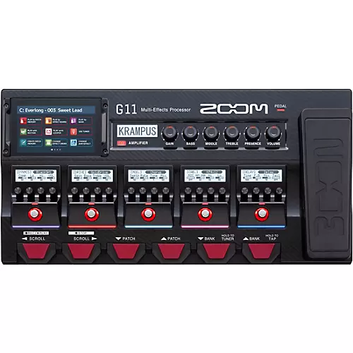 Zoom G11 Multi-Effects Processor With Expression Pedal
