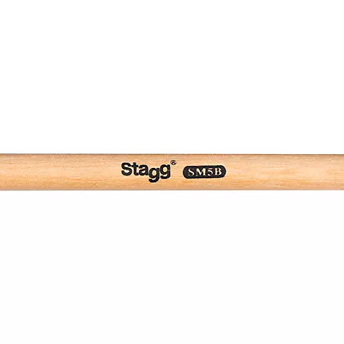 Stagg Maple Drum Sticks Wood Tip 12-Pair 5B