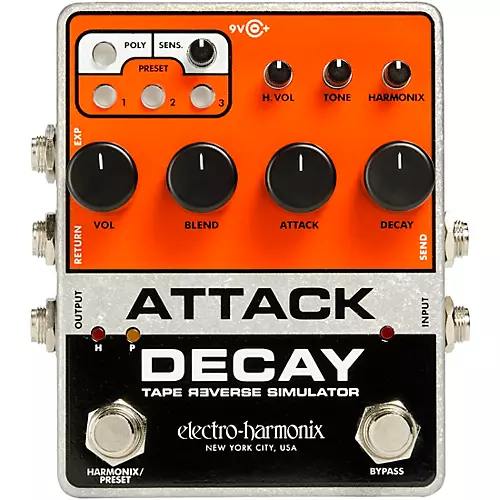 Electro-Harmonix Attack Decay Effects Pedal