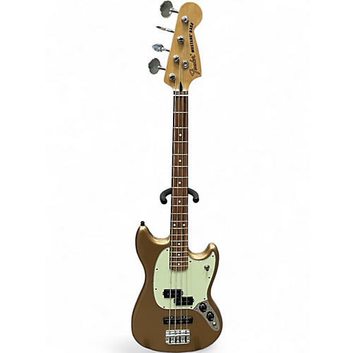 Used Fender Mustang Bass Copper Electric Bass Guitar Copper