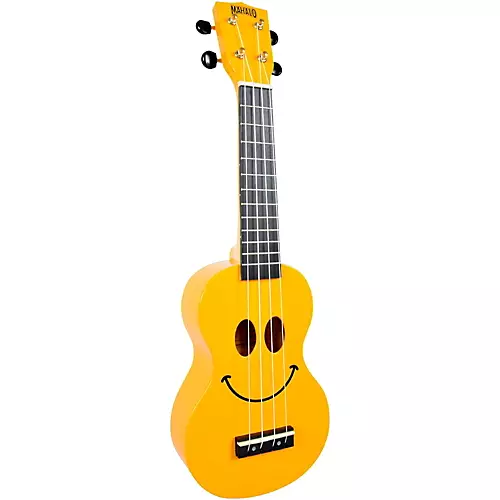 Mahalo U Smile Soprano Ukulele Yellow