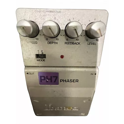 Used Ibanez PH7 Phaser Effect Pedal