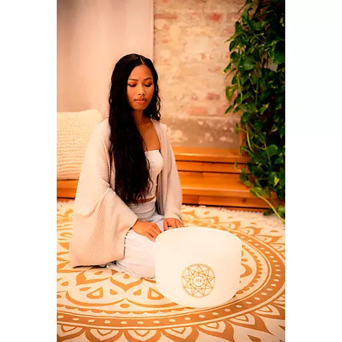 MEINL Sonic Energy Solfeggio Crystal Singing Bowl F3 12 in.