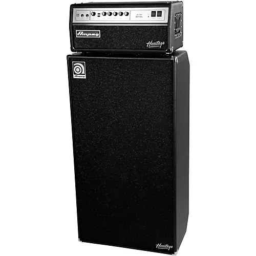 Ampeg Heritage SVT-CL 300W Tube Bass Amp Head with 8x10 800W Bass Speaker Cab