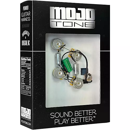 Mojotone Solderless Les Paul Guitar Wiring Harness (Long Shaft)