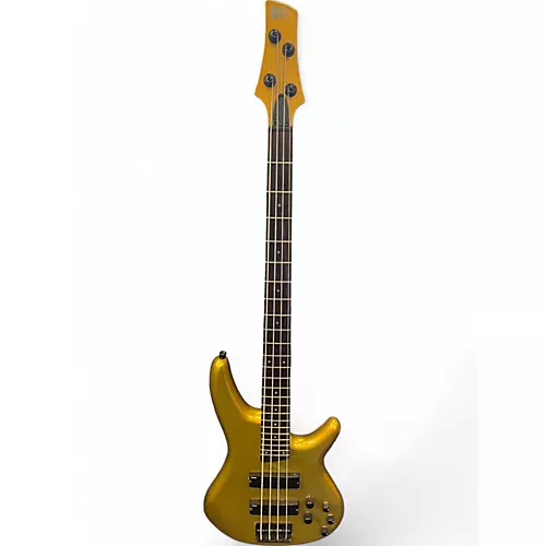 Used Ibanez SR300 Gold Electric Bass Guitar Gold