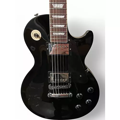 Used Gibson Les Paul Studio Black Solid Body Electric Guitar Black