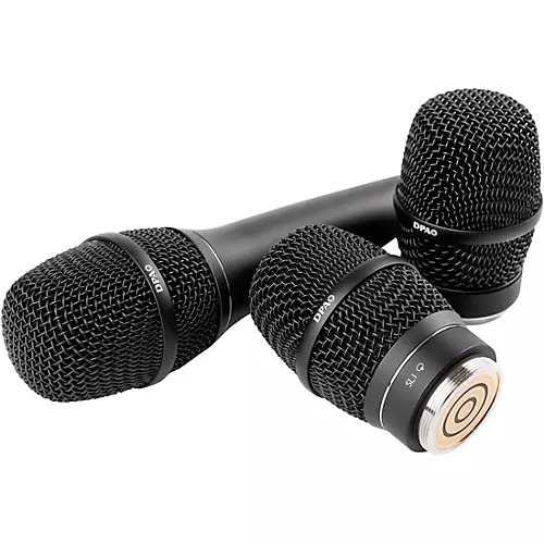 DPA Microphones Supercardioid Vocal Mic, Wired DPA Handle Black