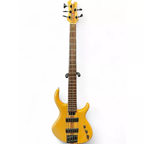 Used Tobias Standard V Natural Electric Bass Guitar Natural