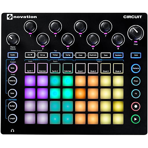 Novation Circuit Groove Box + Sample Import
