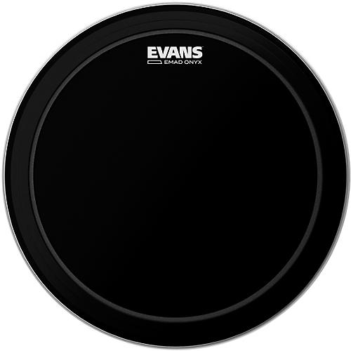 Evans EMAD Onyx Bass Batter Drum Head 20 in.