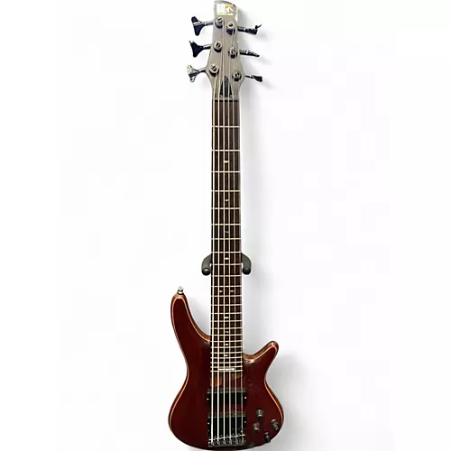 Used Ibanez SR1306 natural Electric Bass Guitar natural