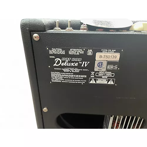 Used Fender Hot Rod Deluxe 40W 1x12 Tube Guitar Combo Amp