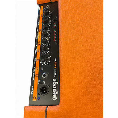 Used Orange Amplifiers CRUSH BASS 100 Bass Combo Amp