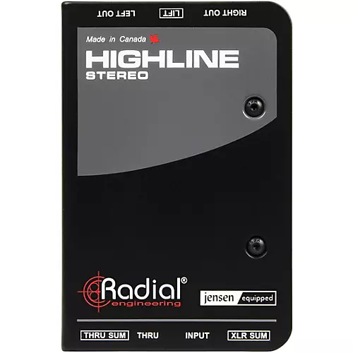 Radial Engineering Highline Stereo Passive Line Isolator