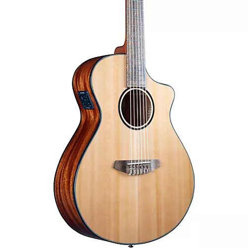 Breedlove Discovery S CE Cedar-African Mahog Concert Acoustic-Electric Classical Guitar Natural