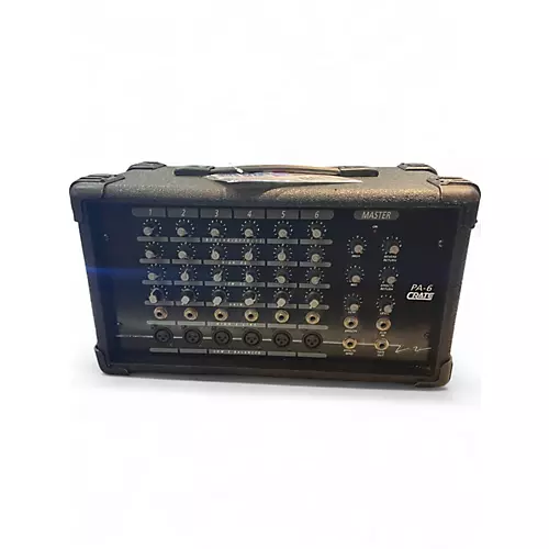 Used Crate PA 6 Powered Mixer