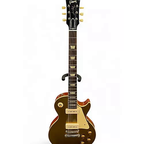 Used Gibson 56 Les Paul Standard Custom Gold Top Solid Body Electric Guitar Gold Top
