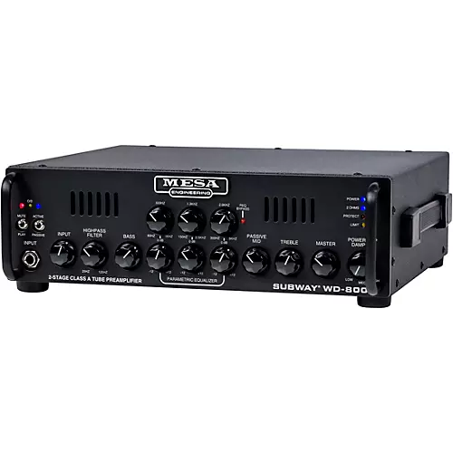 MESA/Boogie Subway WD-800 Lightweight Hybrid Bass Head Black