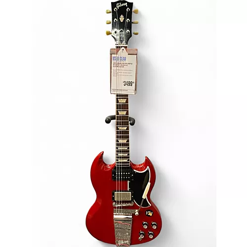 Used Gibson CUSTOM SHOP 61 SG Cherry Solid Body Electric Guitar Cherry