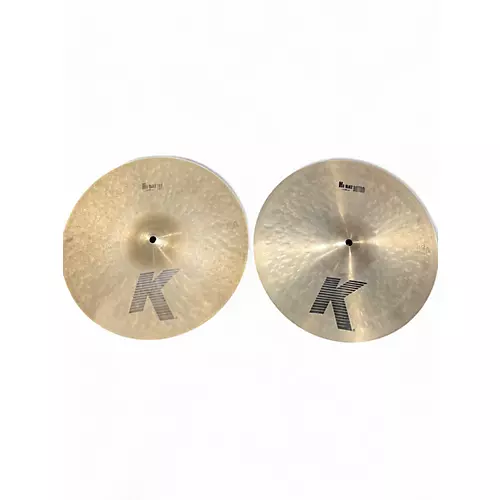 Used Zildjian 14in K Hi Hat Pair Cymbal 33