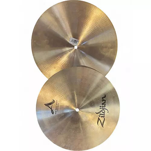 Used Zildjian 14in New Beat Hi Hat Pair Cymbal 33