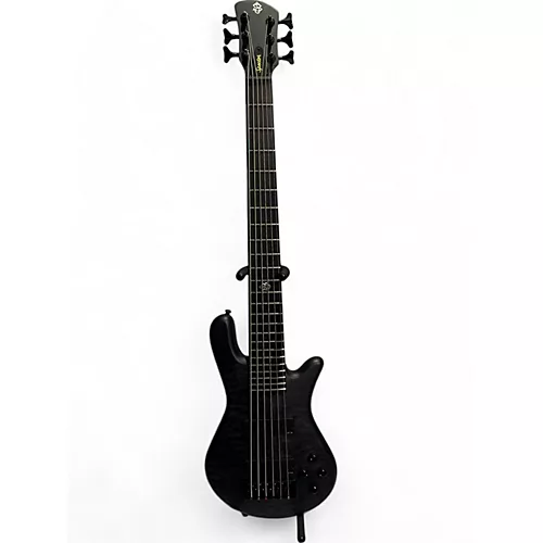 Used Spector NS Pulse 6 Black Stain Electric Bass Guitar Black Stain