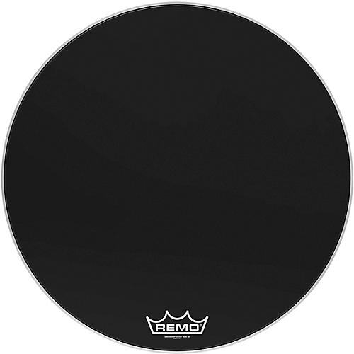 Remo Ebony Ambassador Crimplock Bass Drum Head 20 in.