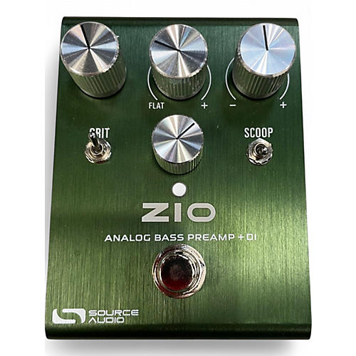 Used Source Audio Zio Analog Bass Preamp and DI Bass Effect Pedal