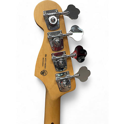 Used Fender Player Plus Active Jazz Bass AGED CANDY APPLE RED Electric Bass Guitar AGED CANDY APPLE RED