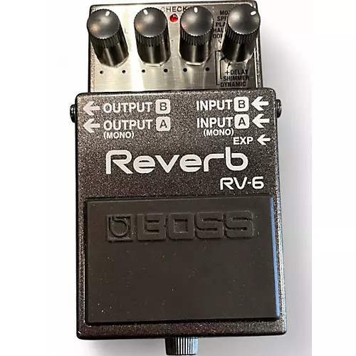 Used BOSS RV6 Digital Reverb Effect Pedal